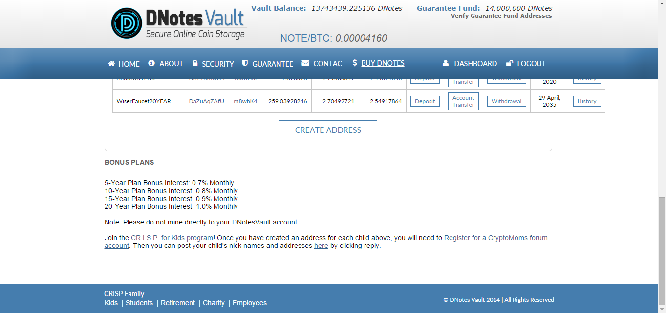 DNote Vault